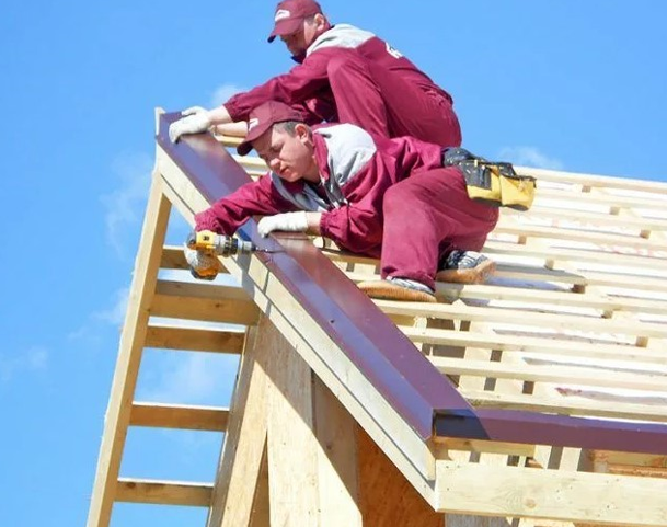 Пример установленной ветровой планки